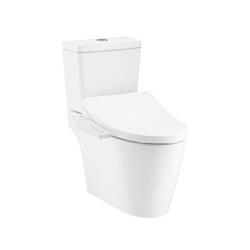 Bồn cầu 1 khối Harmony Cotto C110507(CV3) nắp rửa điện tử
