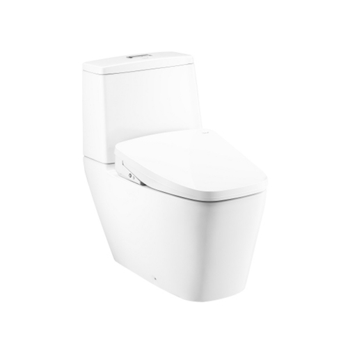Bồn cầu 2 khối Hercules Curve Cotto C135127(CV9) nắp rửa điện tử