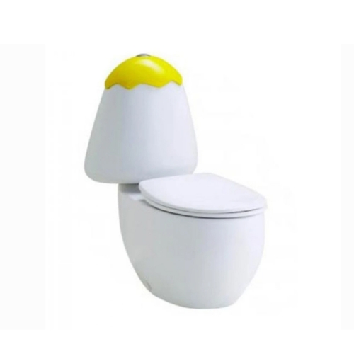 Bồn cầu 2 khối trẻ em Googai Cotto C15037 LM nắp vàng