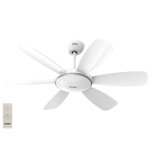Quạt trần 6 cánh có đèn Sunhouse Apex APF7697W
