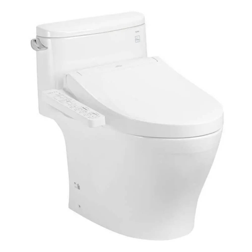 Bàn cầuToto MS887CRW17 kết hợp nắp rửa điện tử WASHLET C2 - TCF23460AAA