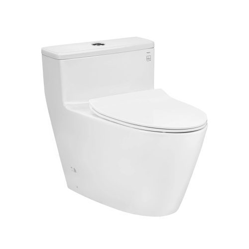 Bàn cầu 1 khối Toto MS625DT8 kèm nắp đóng êm TC600VS