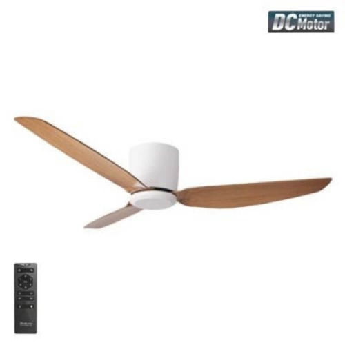 Quạt trần Hokyto Airfusion Akamani 35G - màu gỗ nhạt