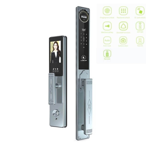 Khóa điện tử Kassler KL-968 CNC Blue Grey App Remote
