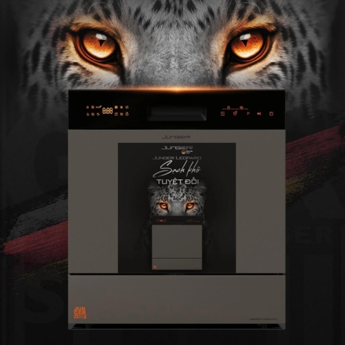 Máy rửa bát Junger Leopard DWJ-133-MS
