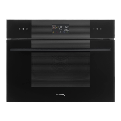Lò nướng kết hợp vi sóng âm tủ Smeg Linea 60cm SO4102M1B3