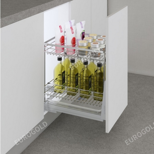 Giá gia vị niox nan dẹt ray giảm chấn Eurogold EP25B (EPD4225 - EPD4225VX)