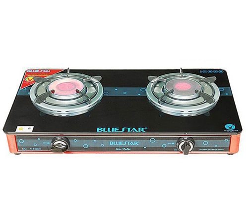 Bếp gas hồng ngoại dương Bluestar NG-718C Slim