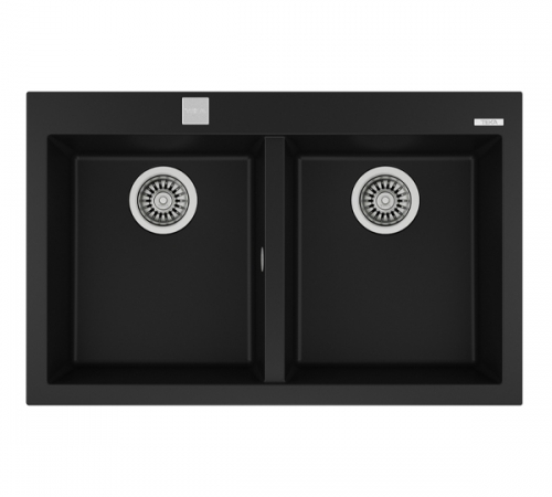 Chậu rửa đá Teka Maestro Forquare 2B 790 Black 115260014