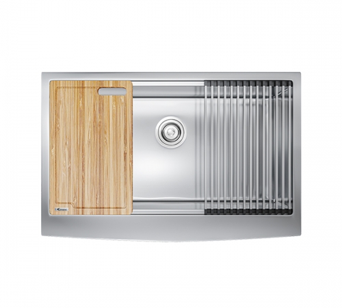 Chậu rửa chén Konox Workstation Sink – Apron Sink KN8051AS Curve