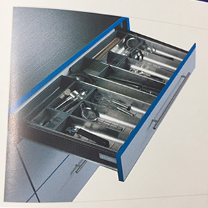Khay chia thìa đĩa Inox 304 Eurogold E0650A (ETC650A)