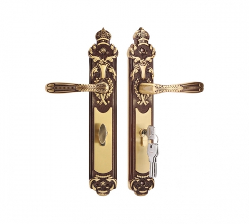 Khóa cửa chính Demax CLK206 Brass