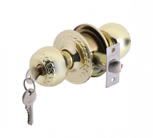 Cửa khoá phòng tay nắm tròn Demax LK 801 PB