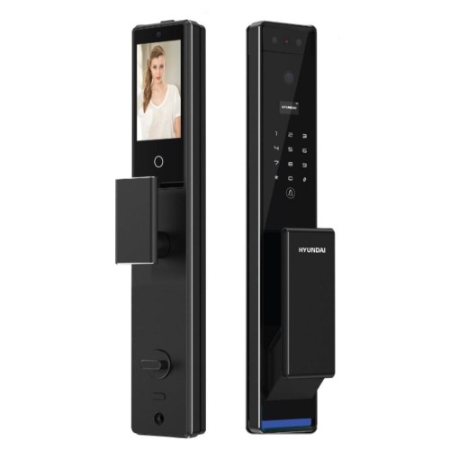 Khóa điện tử Hyundai cửa gỗ HY-SLA909F Black App & Remote