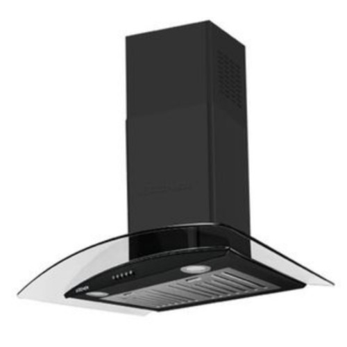 Máy hút mùi kính cong Kocher K-8870BL màu đen 70cm