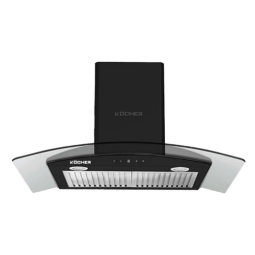 Máy hút mùi Kocher K-228BL màu đen 70cm