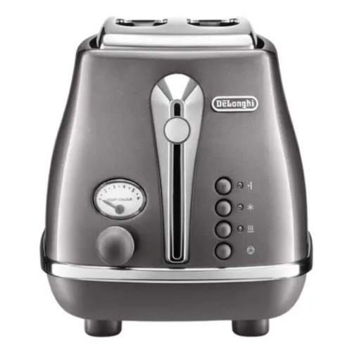 Máy nướng bánh mì DeLonghi Icona Metallics CTOT2103.GY