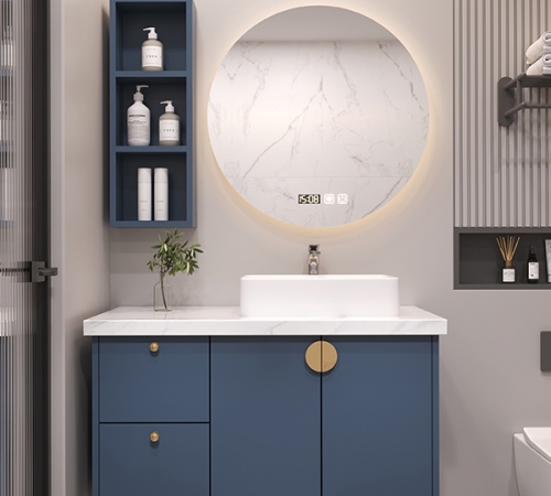 Tủ lavabo kính thông minh Maamo MF12-90