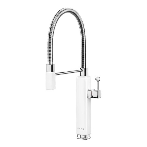 Vòi rửa chén semi-professional đơn Smeg MDF50WH