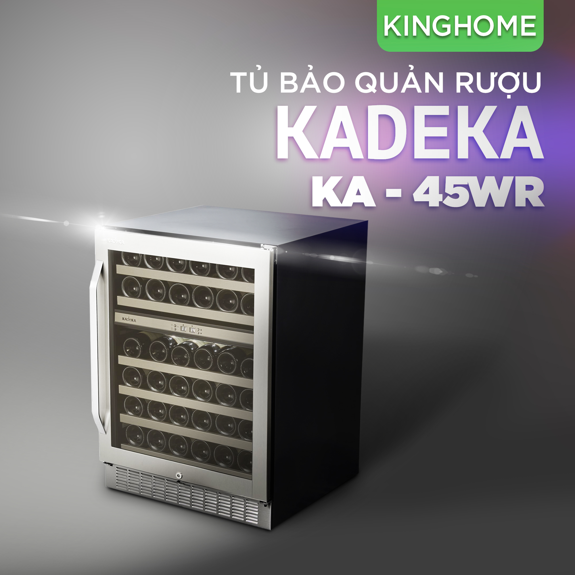 Tủ bảo quản rượu Kadeka KA-45WR