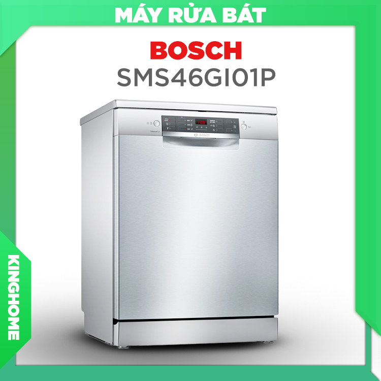 Máy rửa bát độc lập Bosch SMS46GI01P - Serie 4
