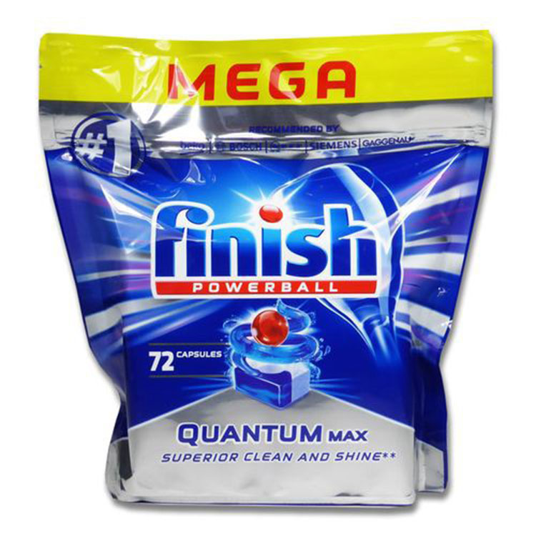 Viên rửa bát Finish Quantum Max 72 viên