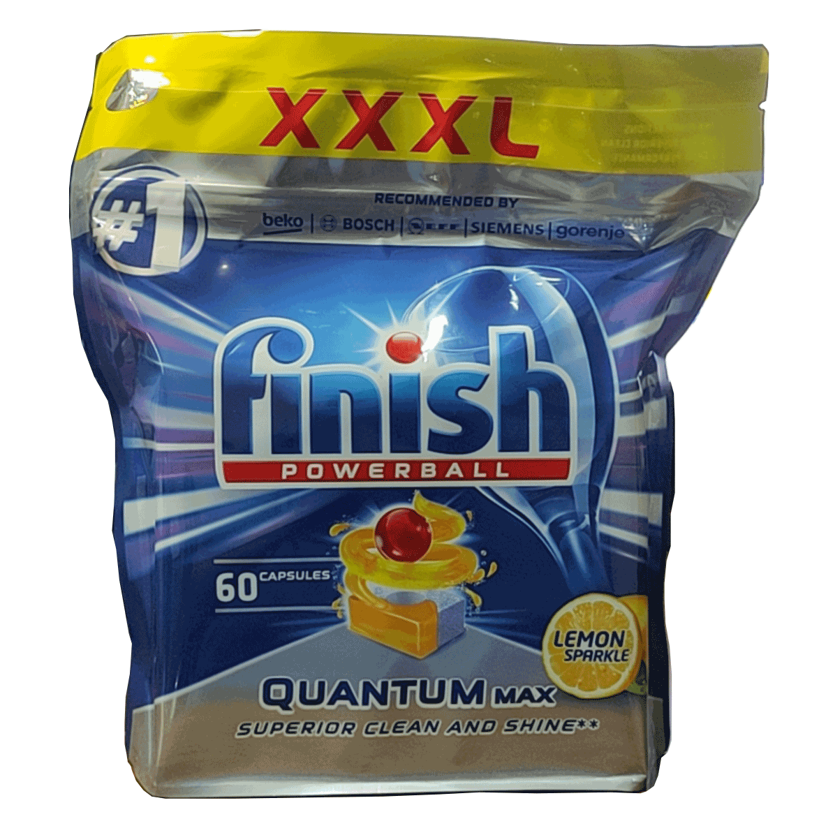 Viên rửa bát Finish Quantum Max 60 viên