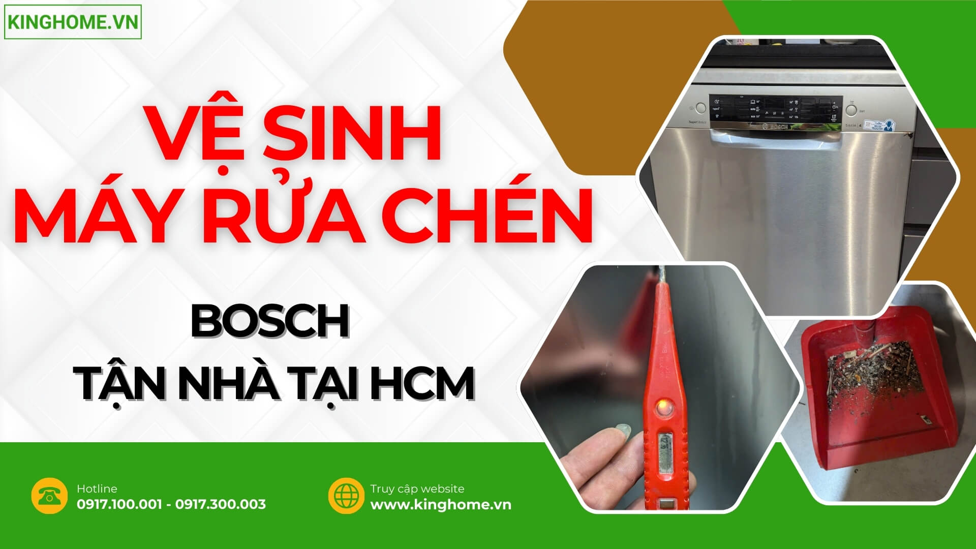 Vệ sinh máy rửa chén định kì tại nhà cho chị Linh tại Hồ Chí Minh