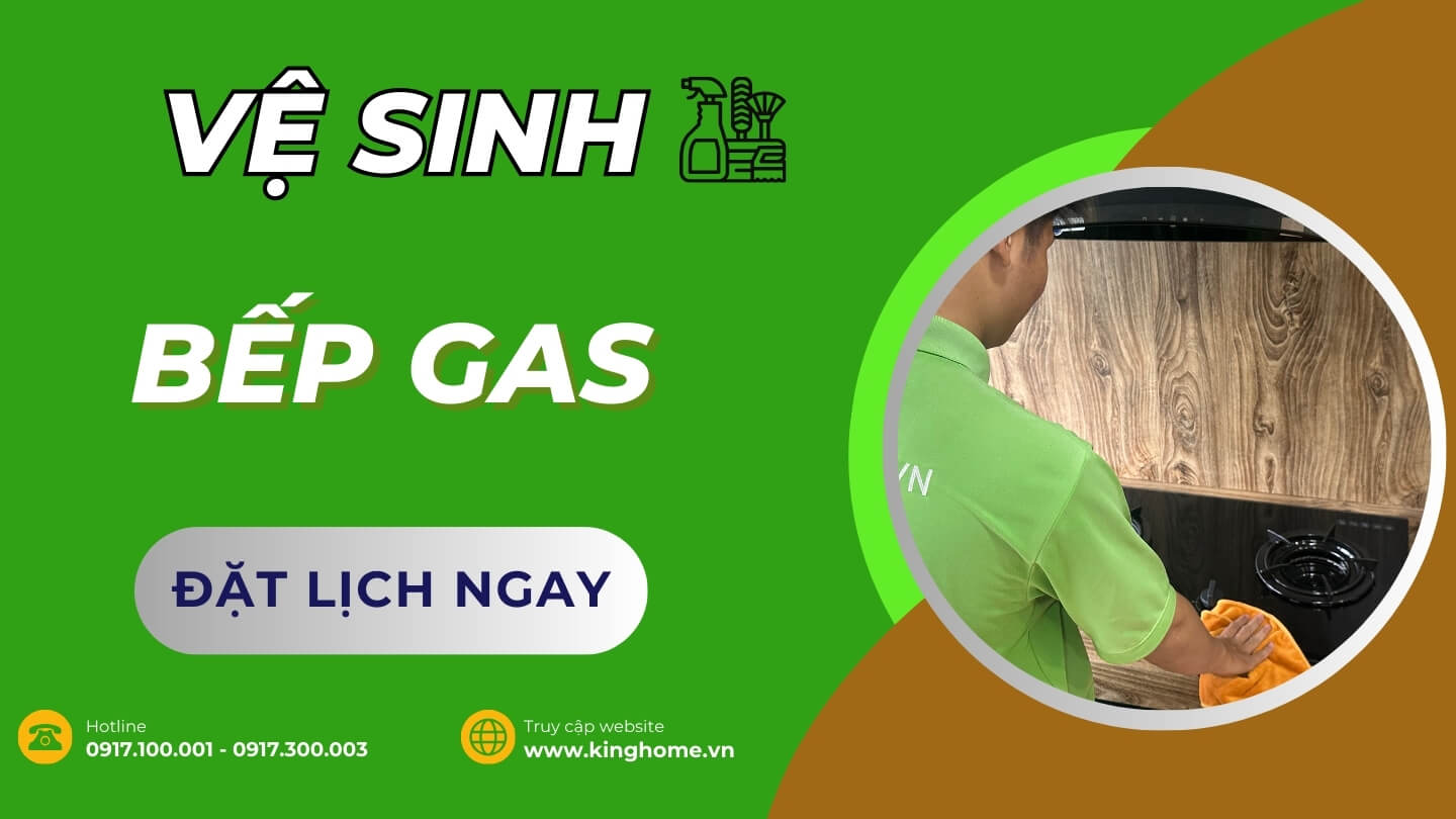 Vệ sinh bếp gas