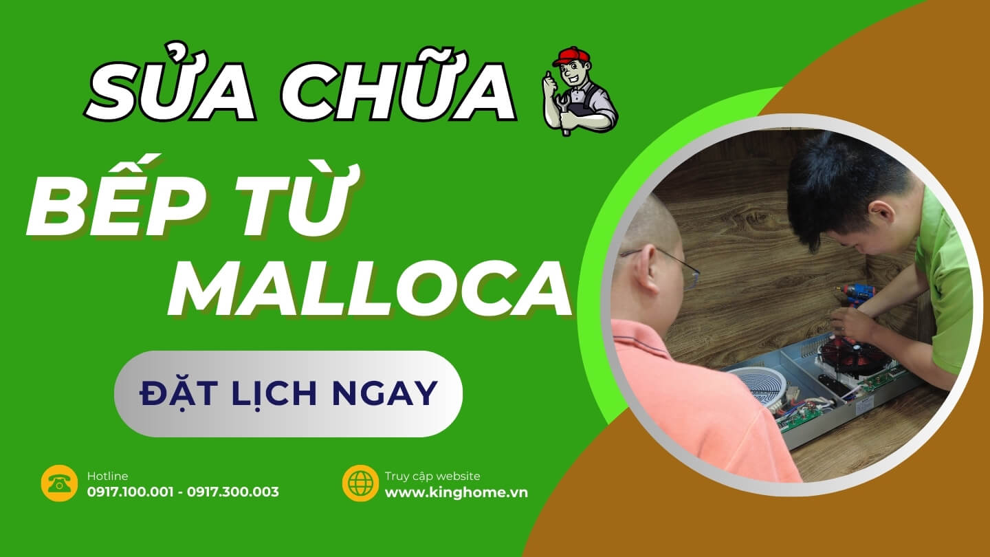 Sửa chữa bếp từ Malloca