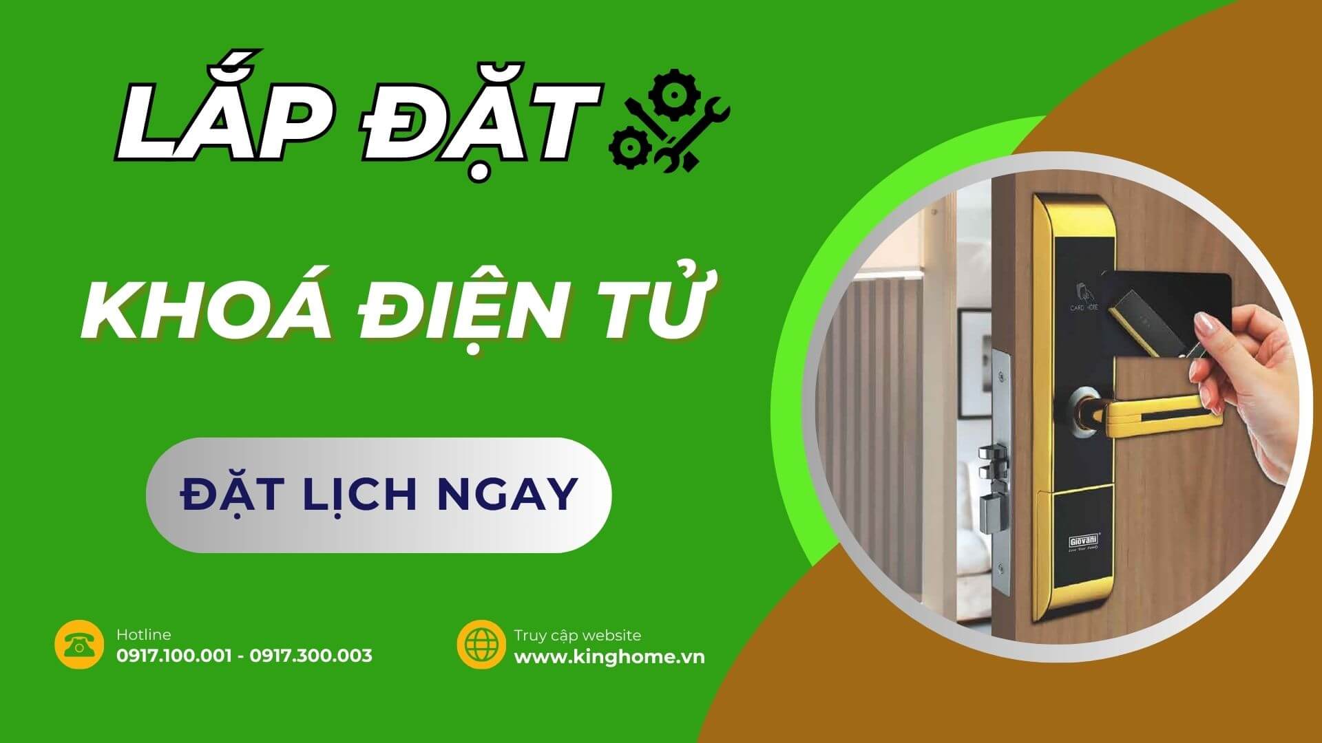 Dịch vụ lắp đặt khoá điện tử