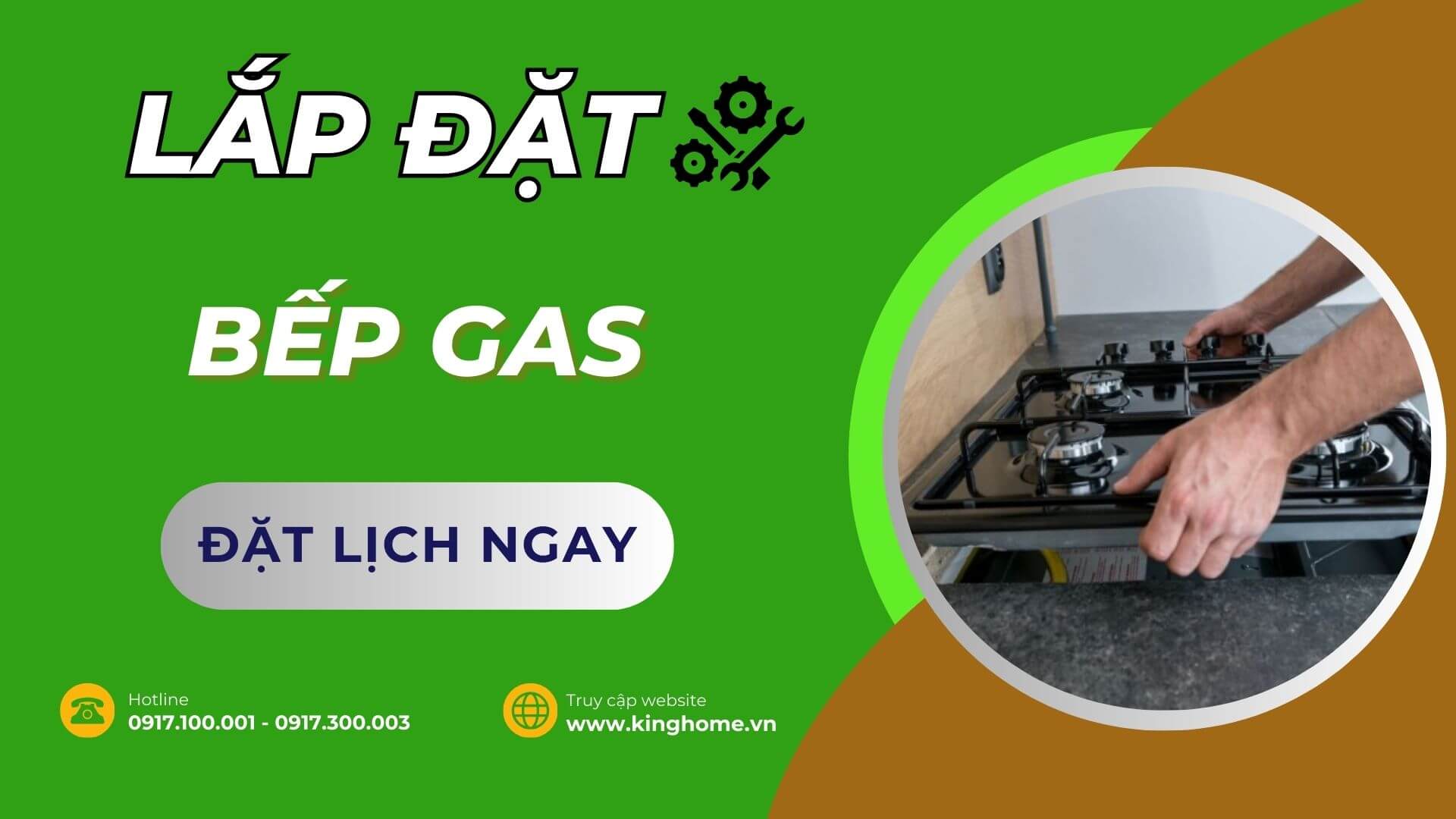 Dịch vụ lắp đặt bếp gas