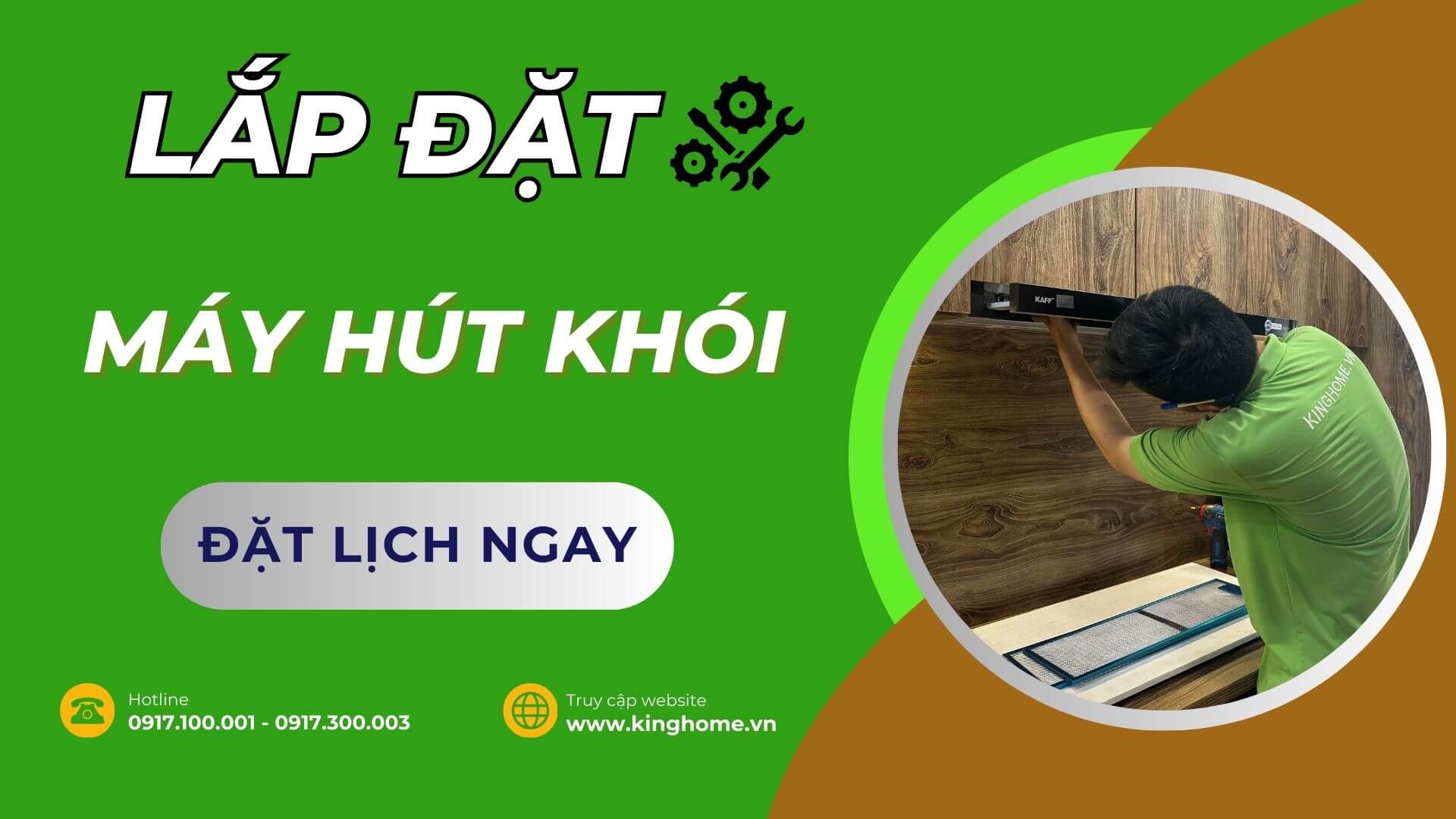 Dịch vụ lắp đặt máy hút khói