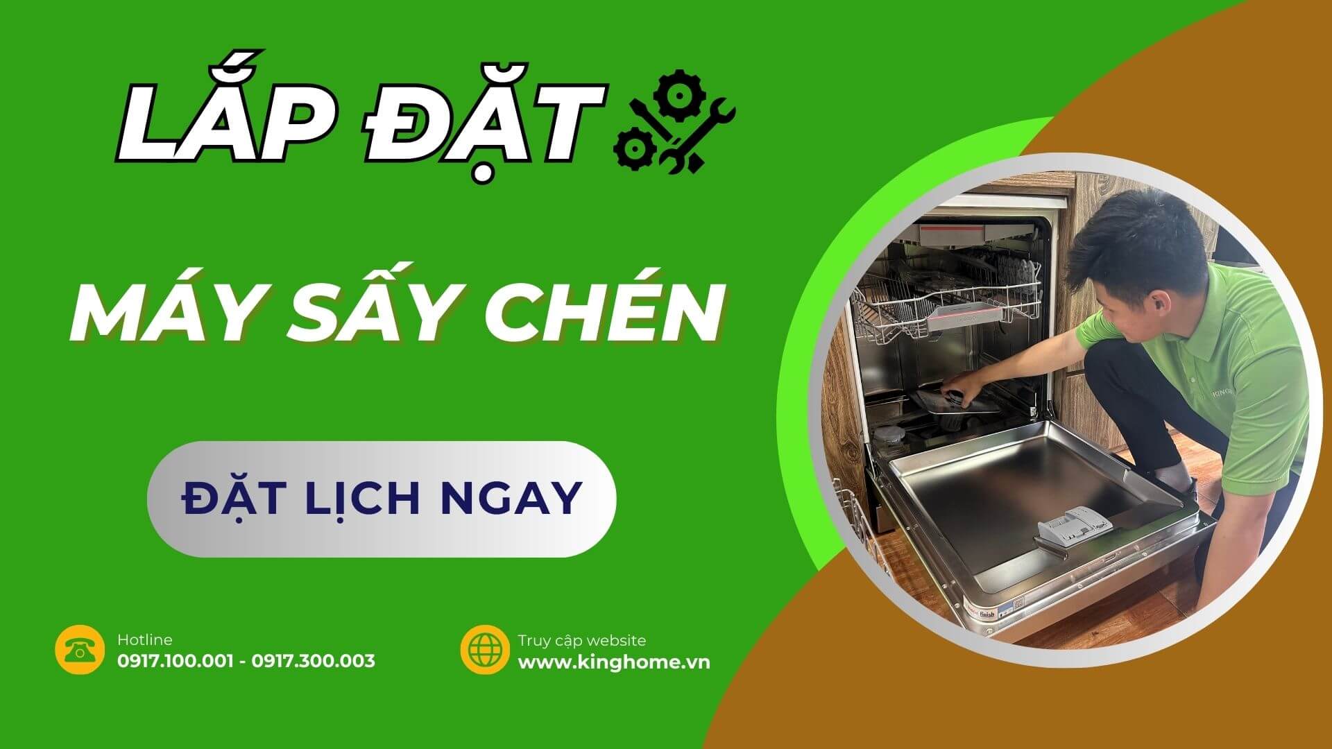 Dịch vụ lắp đặt máy sấy chén