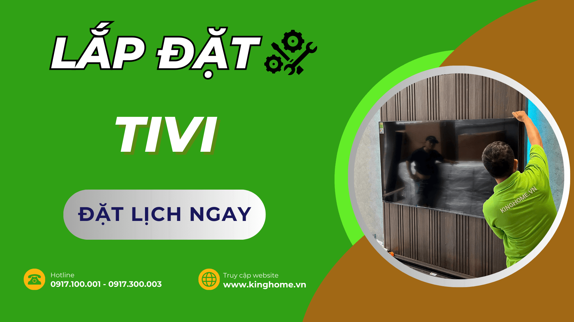 Dịch vụ lắp đặt tivi