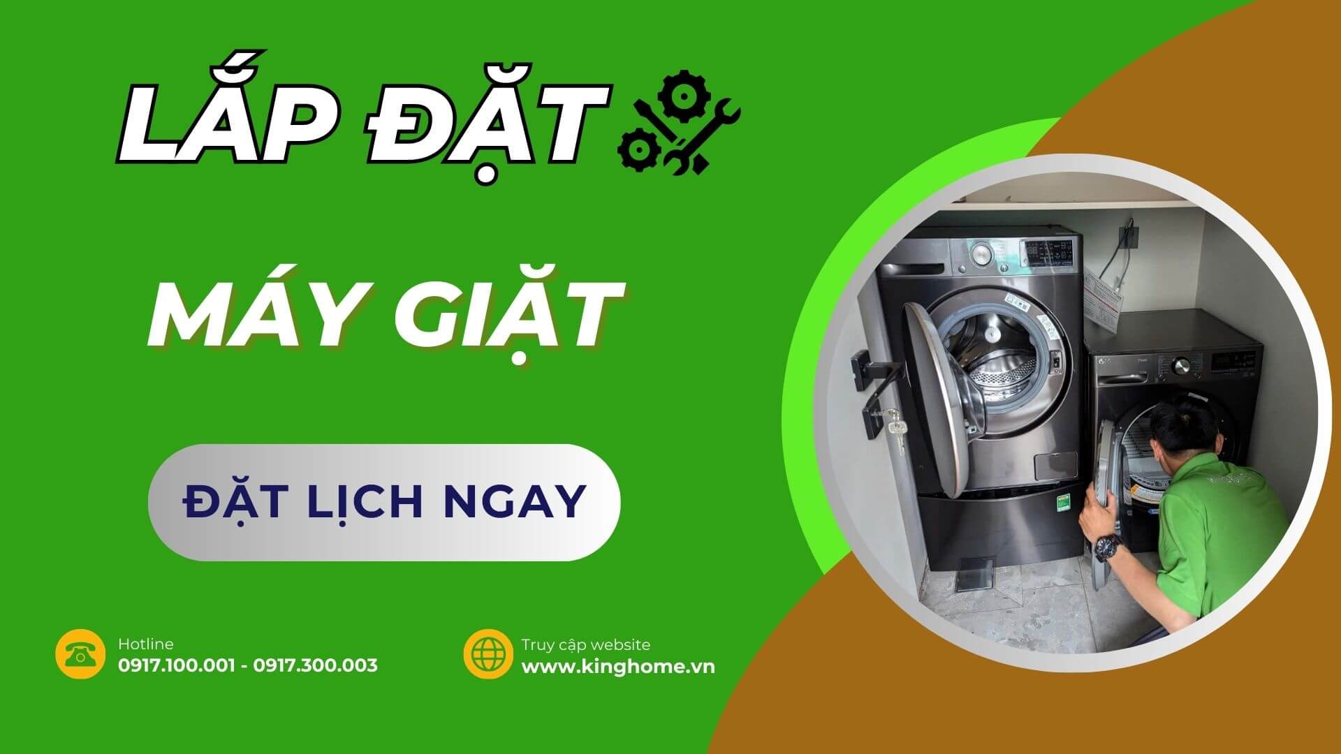 Dịch vụ lắp đặt máy giặt