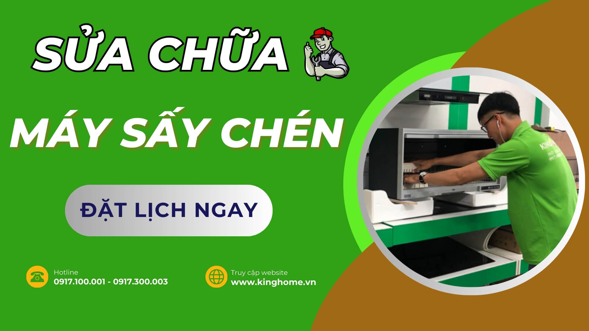 Dịch vụ sửa chữa máy sấy chén