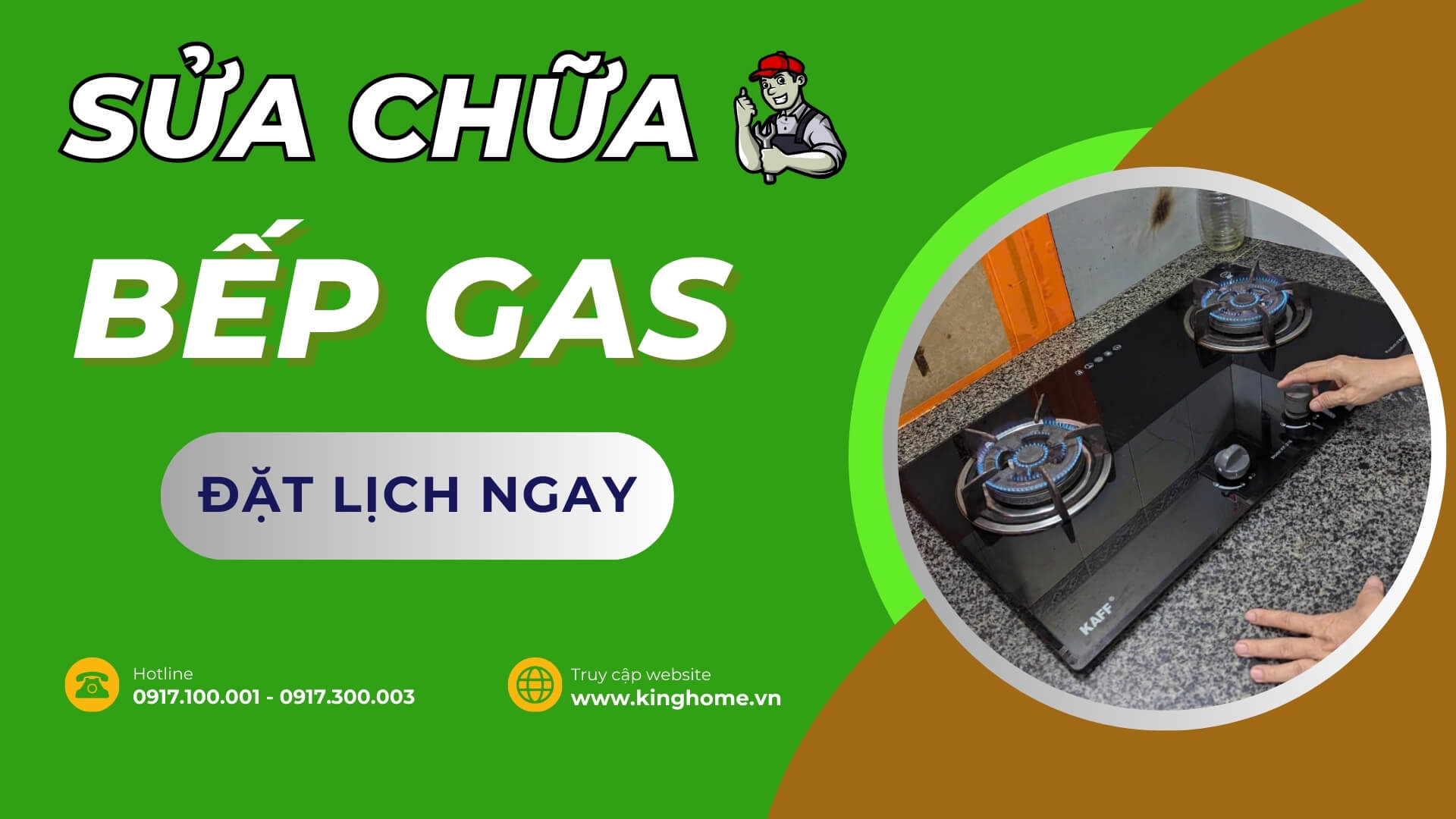 Dịch vụ sửa chữa bếp gas