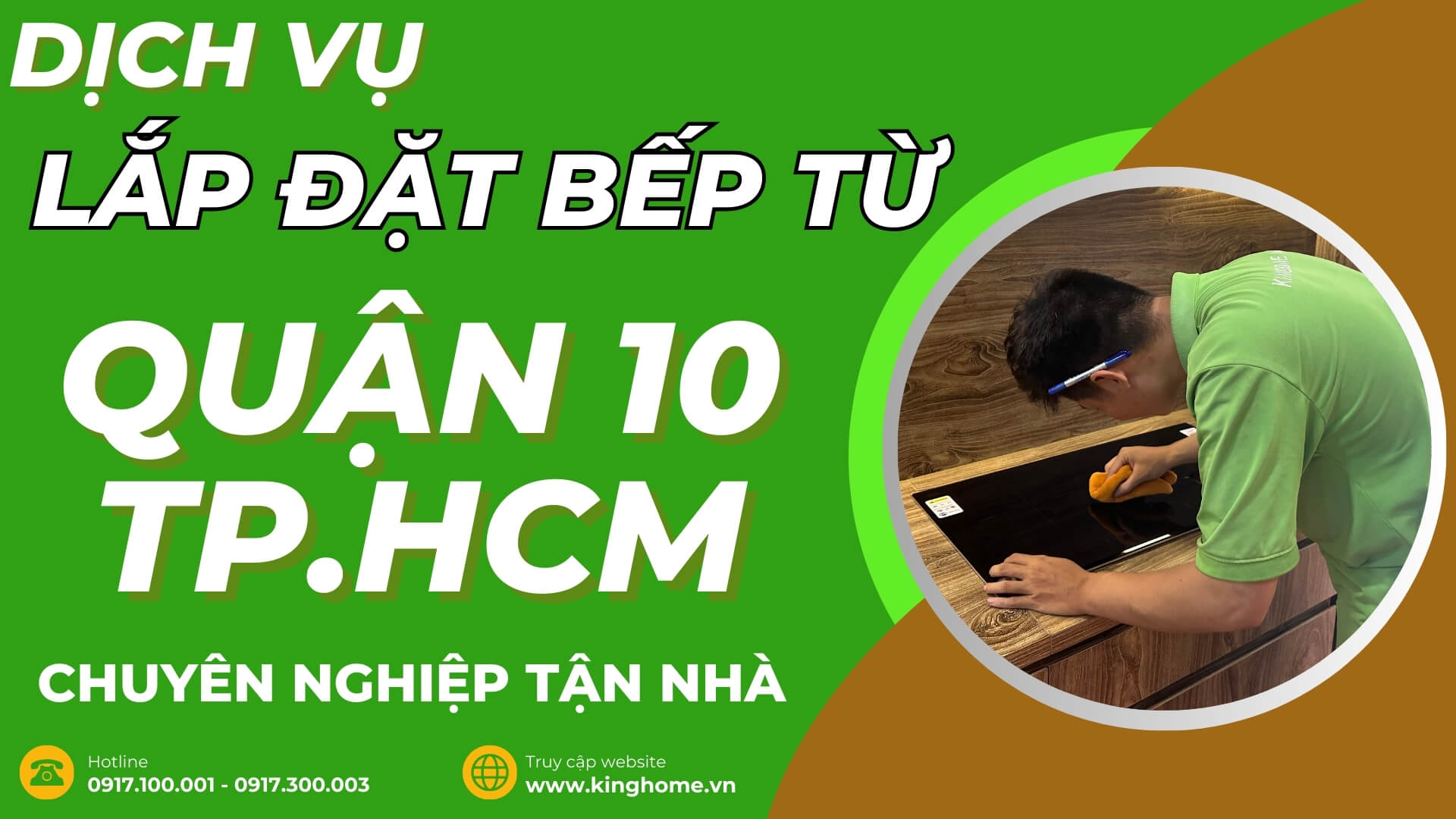 Dịch vụ lắp đặt bếp từ tại Quận 10 TPHCM chuyên nghiệp tận nhà