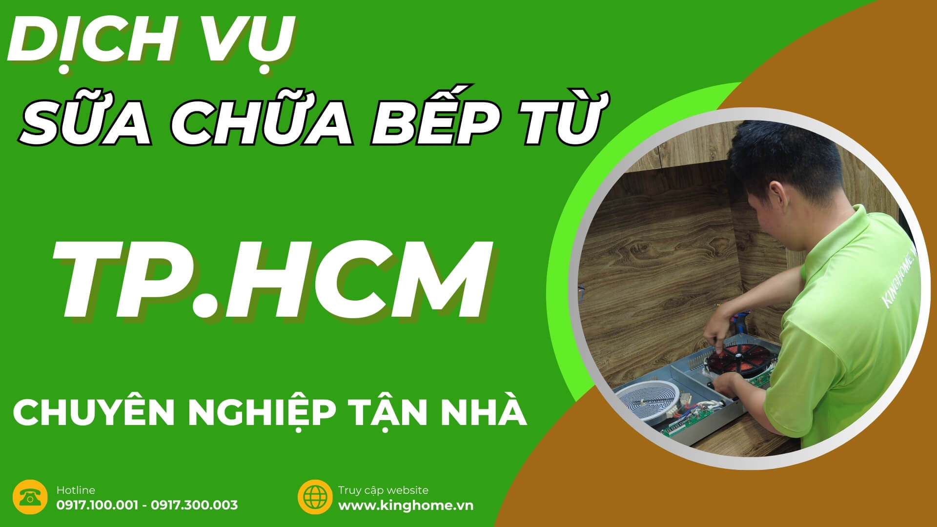 Dịch vụ sữa chữa bếp từ tại TPHCM chuyên nghiệp tận nhà