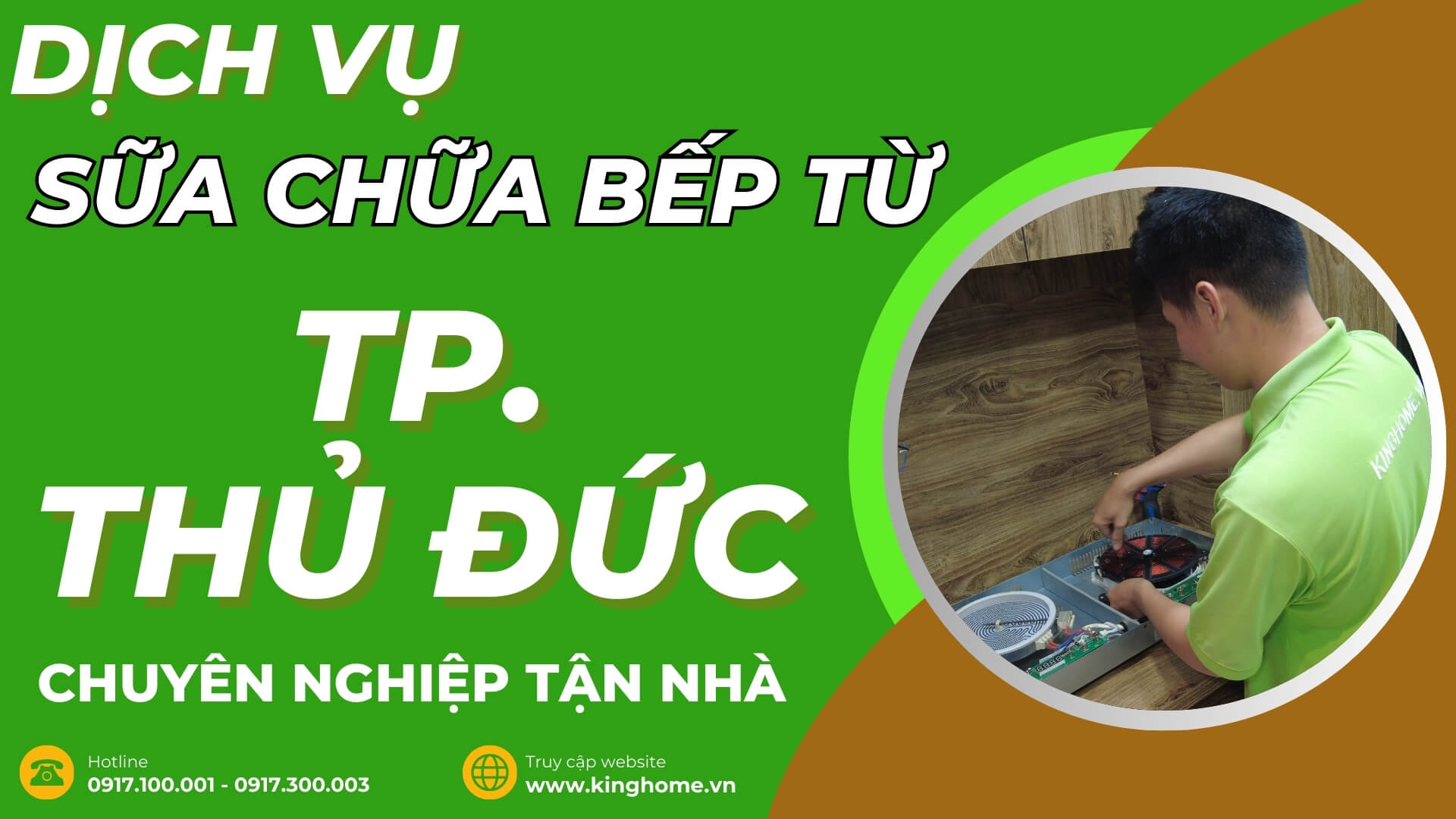 Dịch vụ sữa chữa bếp từ tại TP Thủ Đức chuyên nghiệp tận nhà