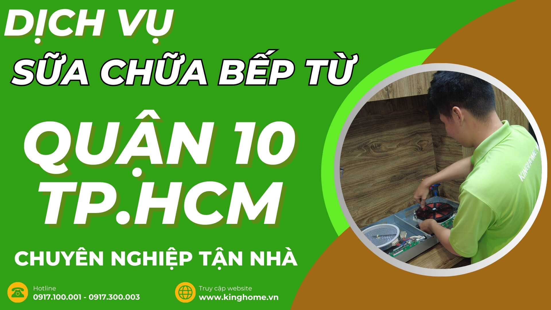 Dịch vụ sữa chữa bếp từ tại Quận 10 TPHCM chuyên nghiệp tận nhà