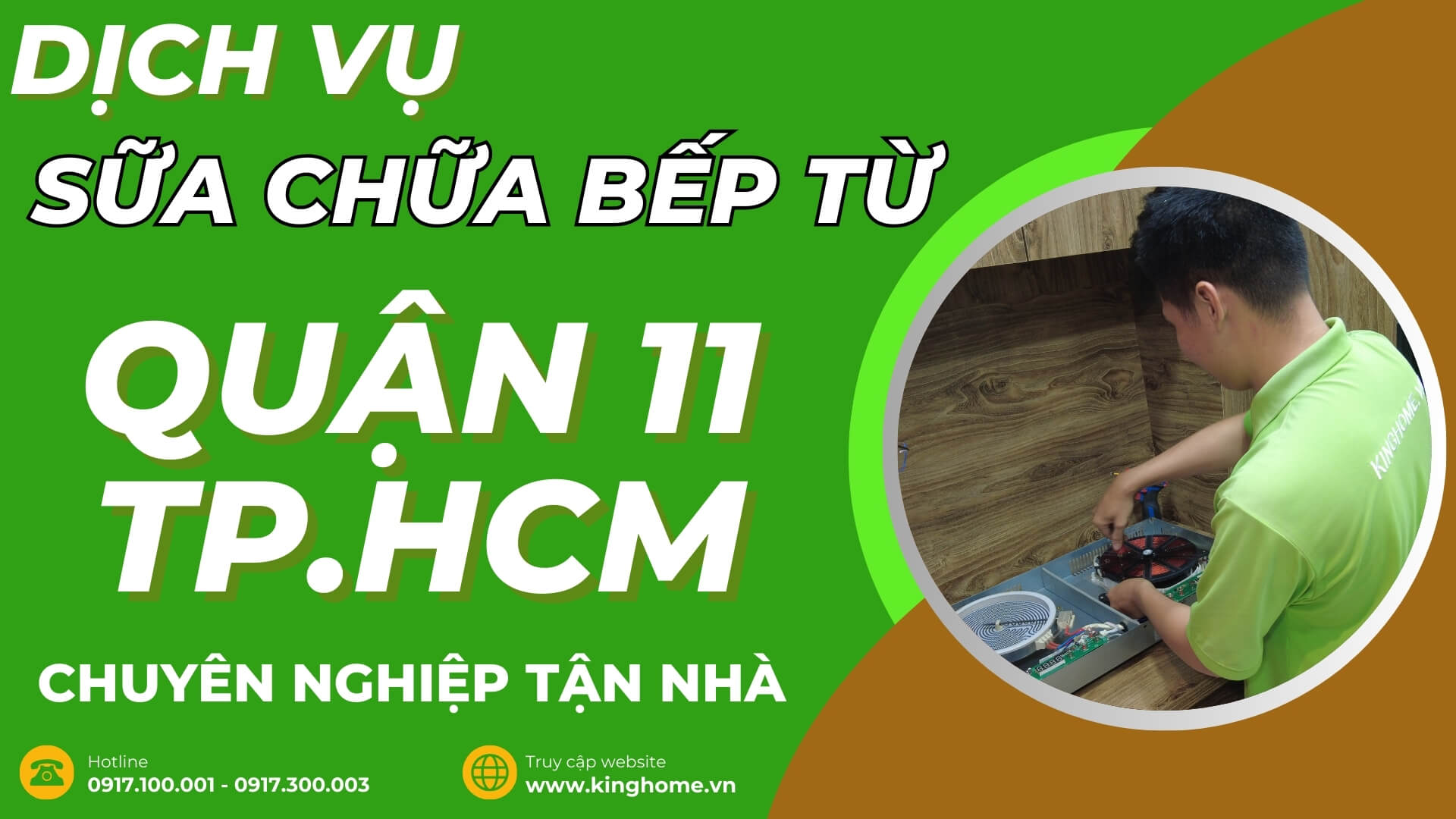 Dịch vụ sữa chữa bếp từ tại Quận 11 TPHCM chuyên nghiệp tận nhà