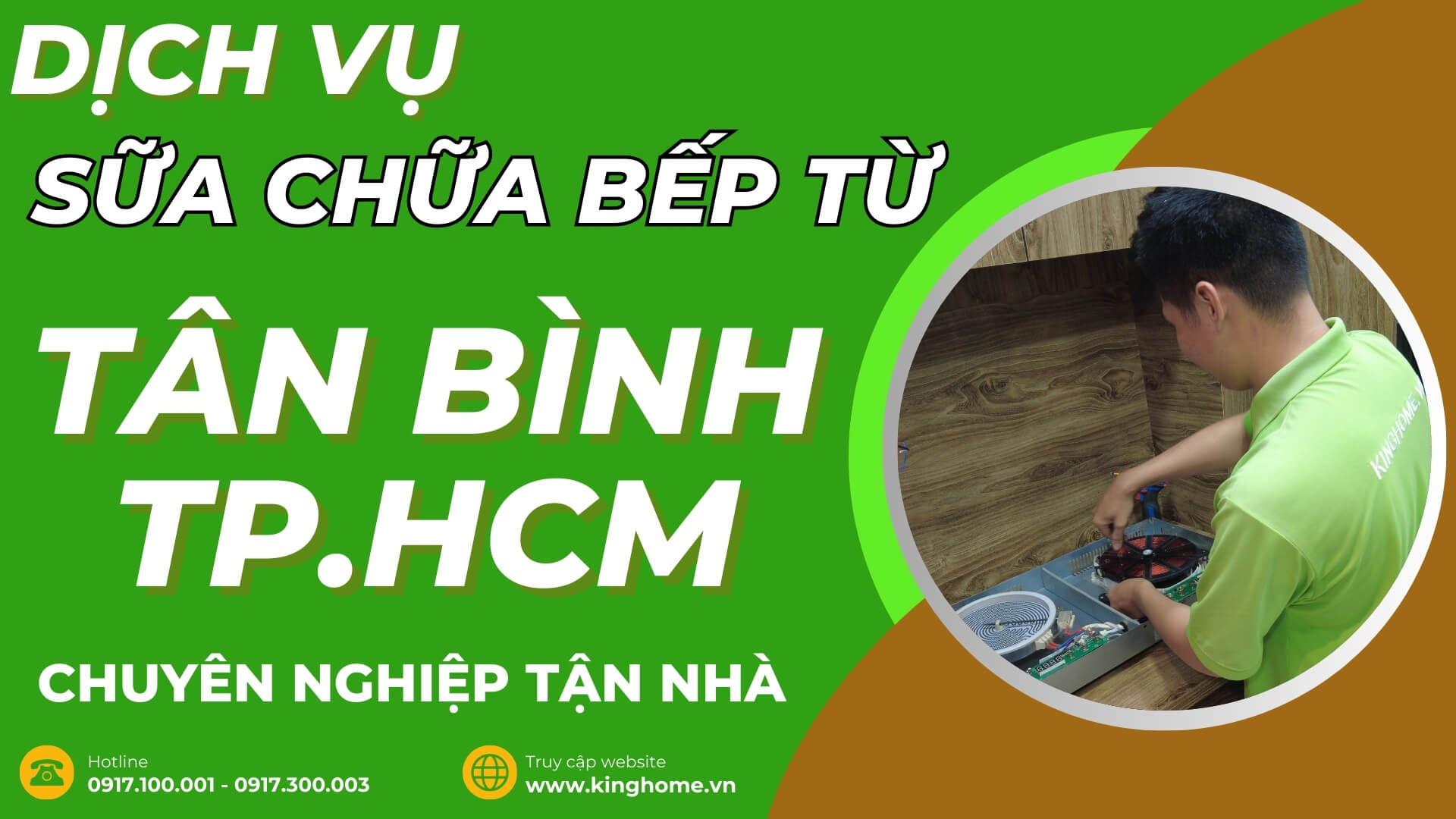 Dịch vụ sữa chữa bếp từ tại Quận Tân Bình TPHCM chuyên nghiệp tận nhà