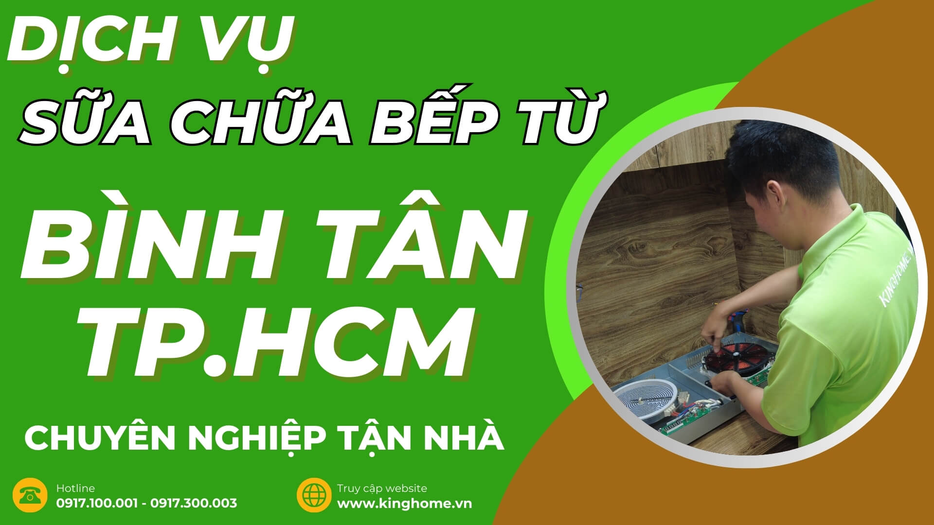 Dịch vụ sữa chữa bếp từ tại Quận Bình Tân TPHCM chuyên nghiệp tận nhà