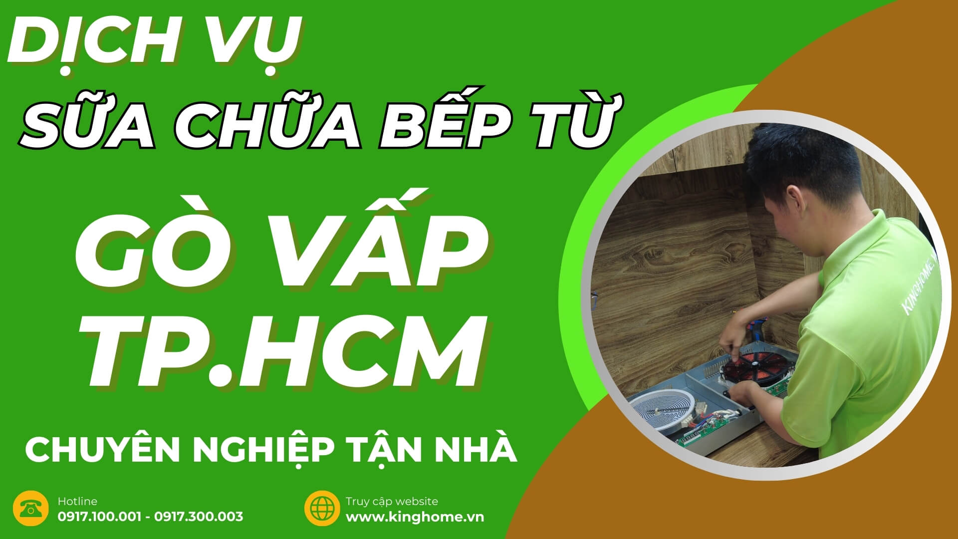 Dịch vụ sữa chữa bếp từ tại Quận Gò Vấp TPHCM chuyên nghiệp tận nhà