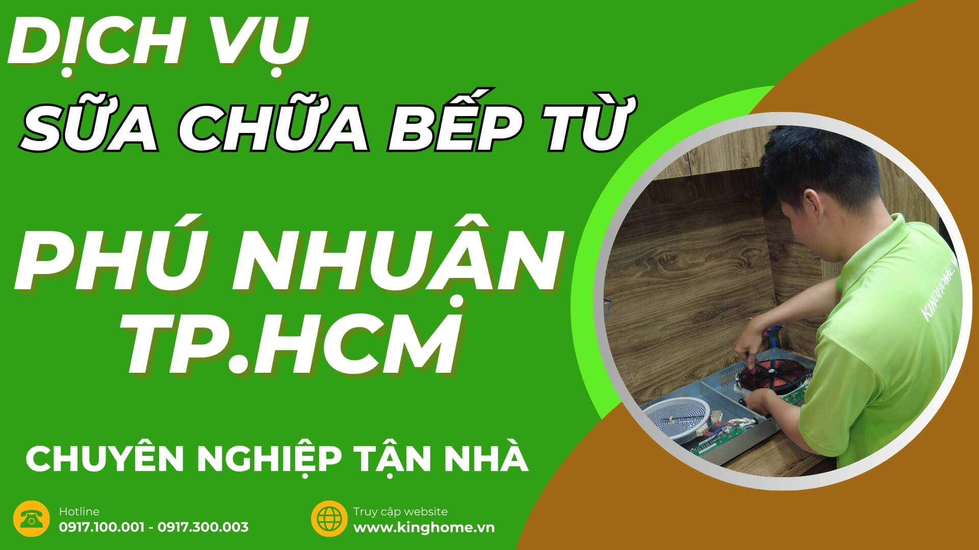 Dịch vụ sữa chữa bếp từ tại Quận Phú Nhuận TPHCM chuyên nghiệp tận nhà