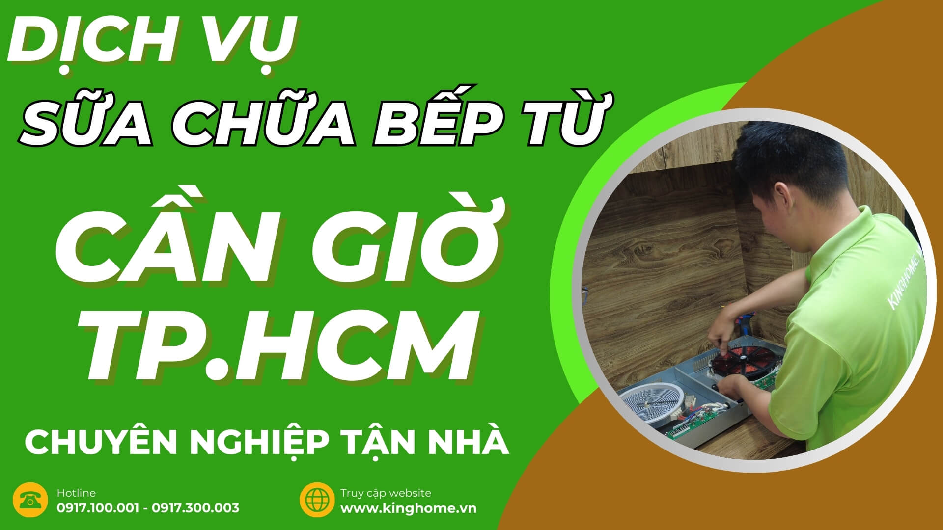 Dịch vụ sữa chữa bếp từ tại Cần Giờ TPHCM chuyên nghiệp tận nhà