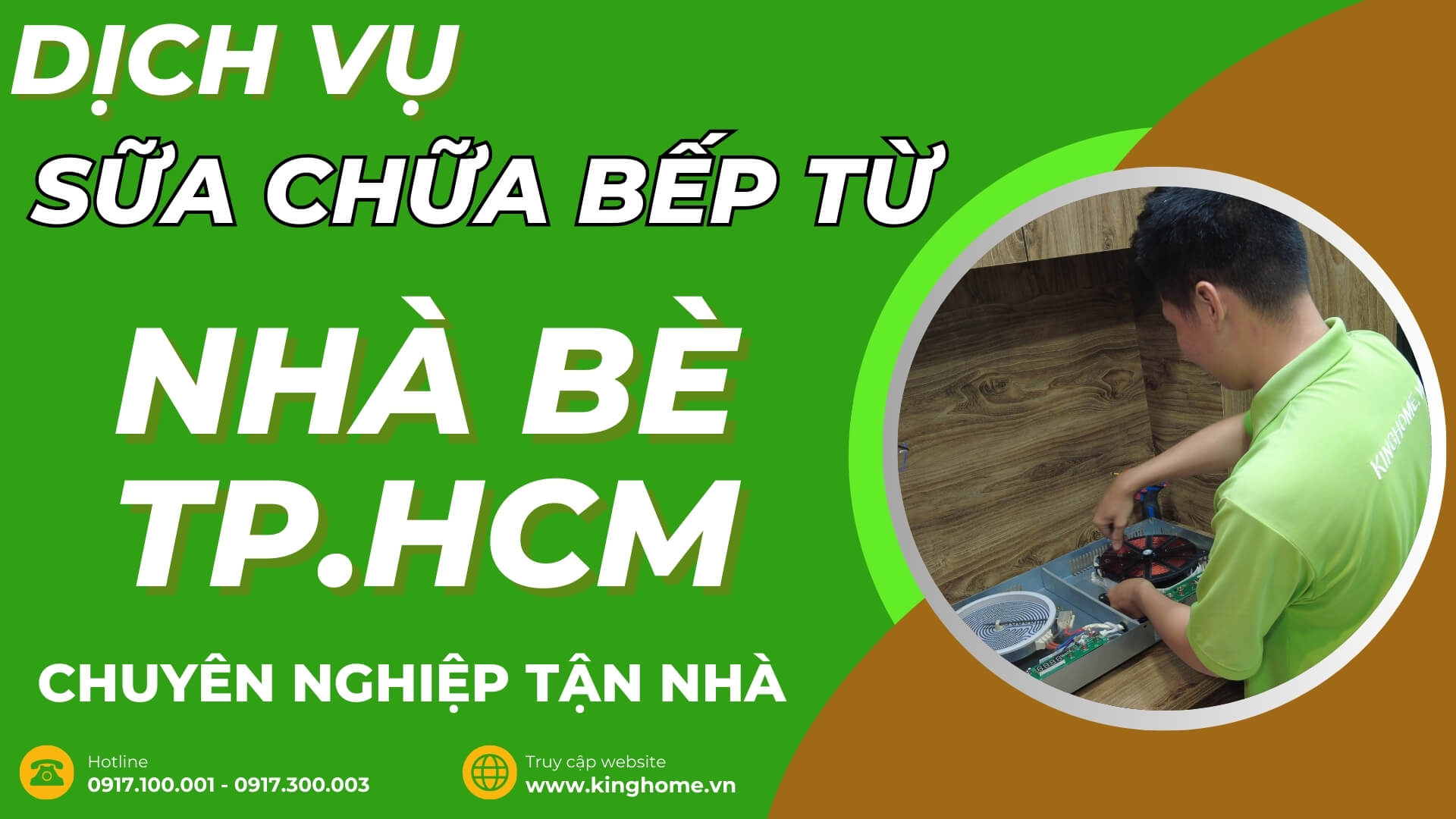 Dịch vụ sữa chữa bếp từ tại Nhà bè TPHCM chuyên nghiệp tận nhà