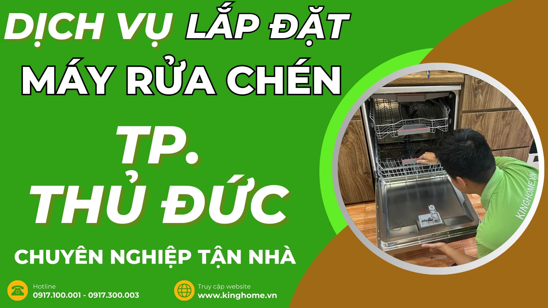 Dịch vụ lắp đặt máy rửa chén tại TP Thủ Đức chuyên nghiệp tận nhà